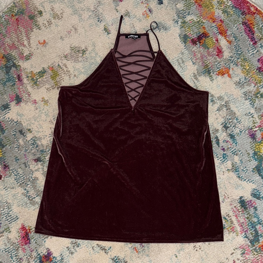 Express Velvet Camisole